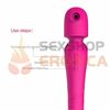 Sagittarius microfono vibrador con succionador y carga USB